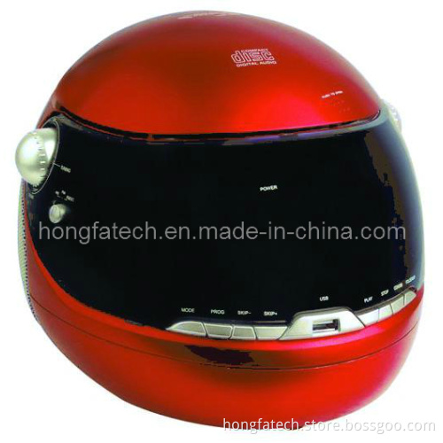 Helmet Design CD Player Boombox (HF-112)